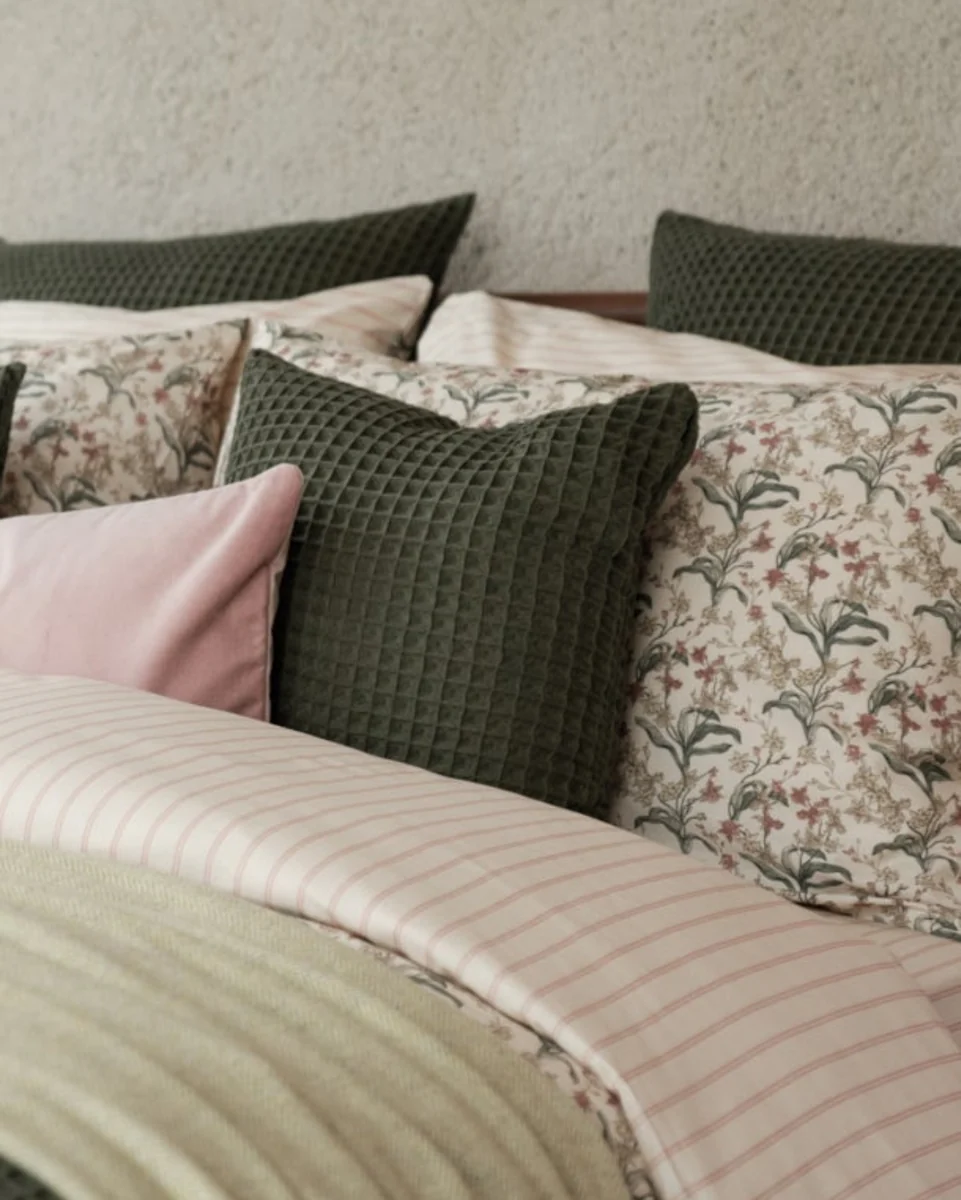 Excellent Foxford Honeycomb Cushion Green- Small Innovative
