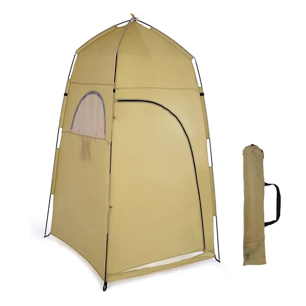 Soft Portable Outdoor Shower Bath Changing Fitting Room Tent – Beach Camping Privacy Toilet Pop-Up Tent Ultralight Innovative