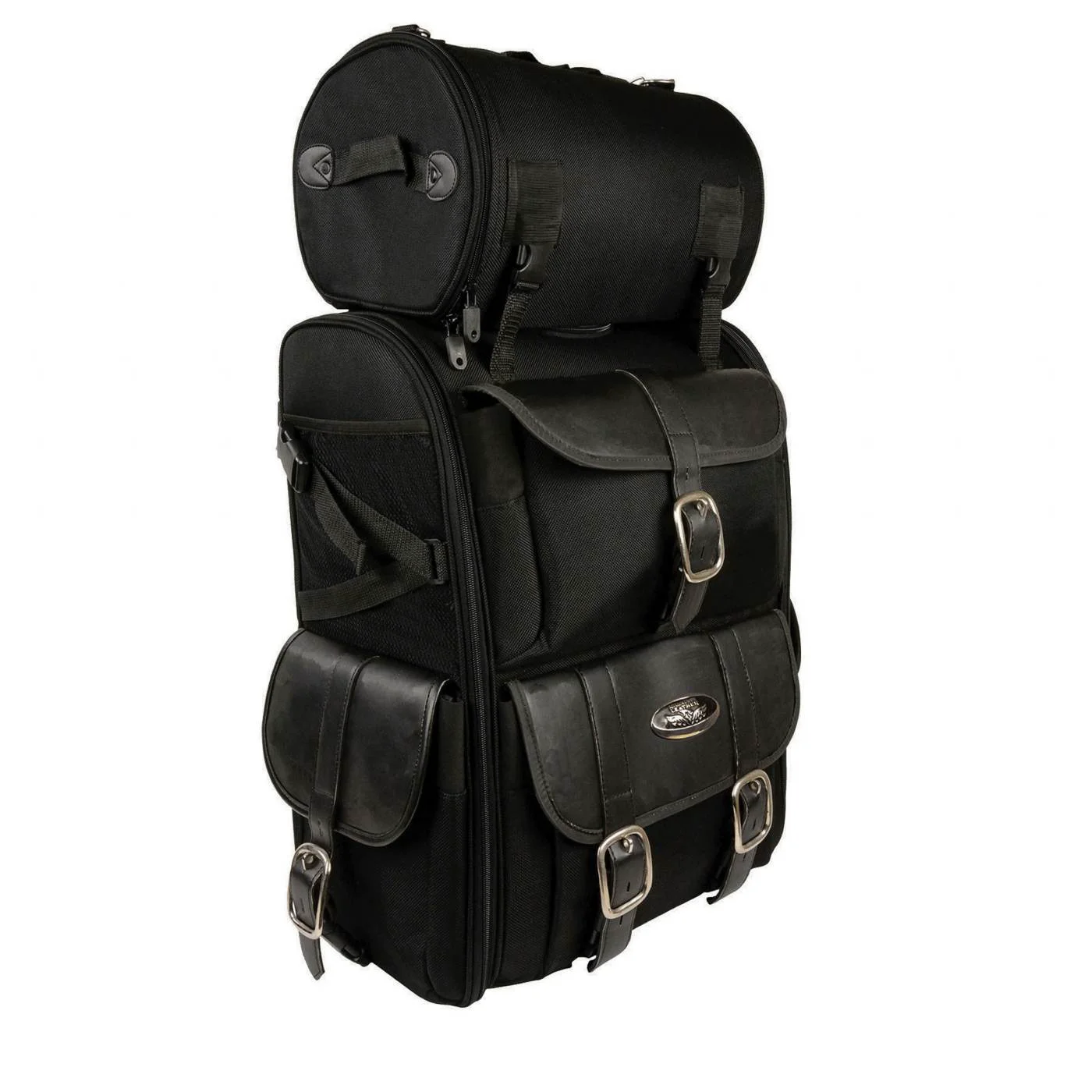 Practical Milwaukee Performance SH67301 X-Large Black Textile 2-Piece Touring Motorcycle Bag Pack Environmentally Friendly