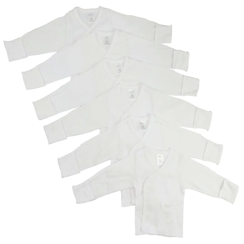 Solid Preemie Side-Snap Shirt Excellent