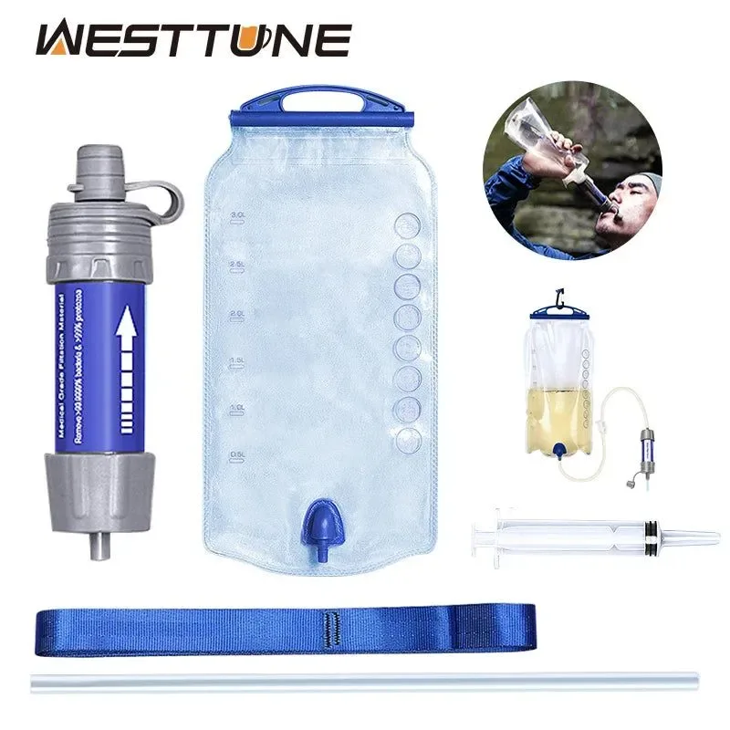 Effective Outdoor Purification Water Filter Straw – Essential Camping Equipment Water Purifier for Survival and Emergency Supplies Expertly Made