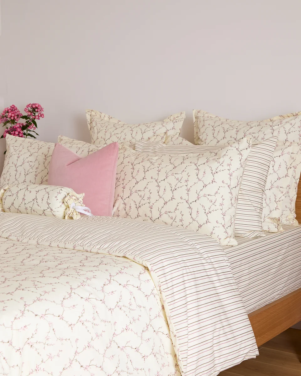 Natural Foxford Tess Duvet Set Enhanced