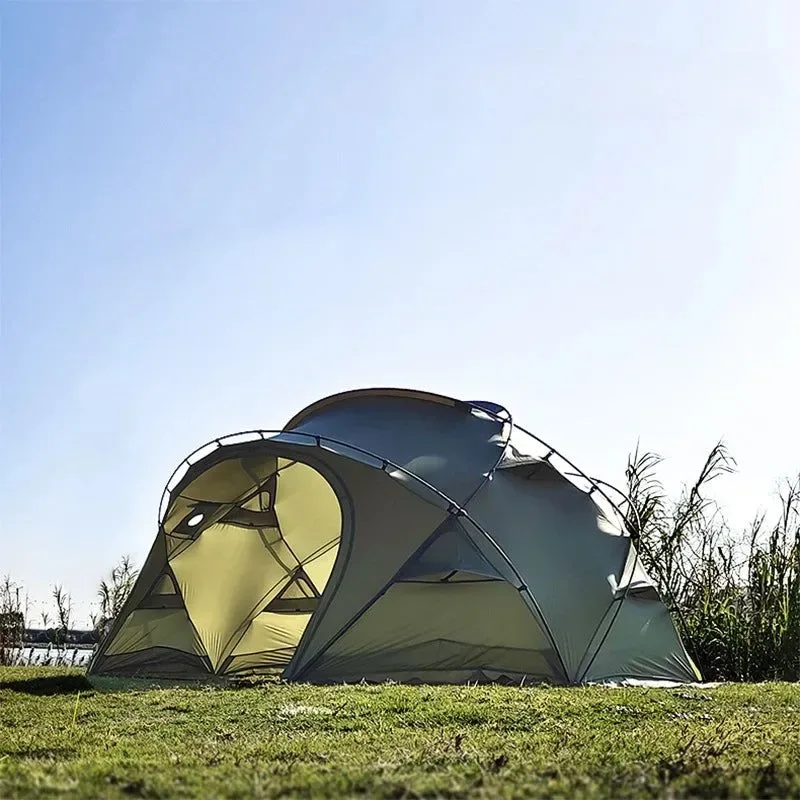 Safe Lightweight Dome Camping Tent Wind and Rain Shelter for 3-4 People Responsible