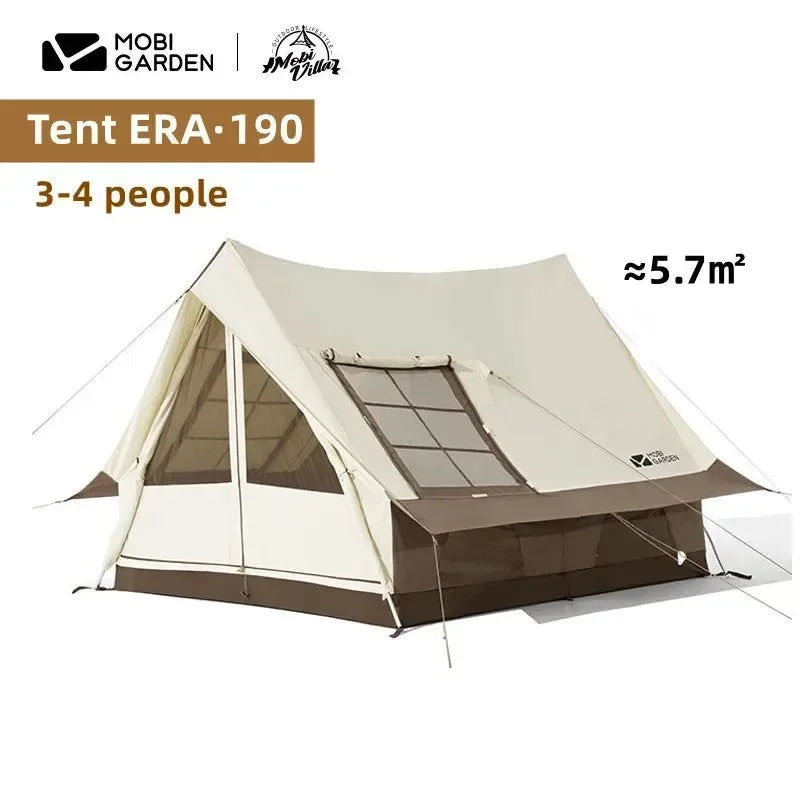 Trendy Exquisite Camping Outdoor Portable Windproof and Rainproof Cotton Ridge Tent Epoch 190 Official
