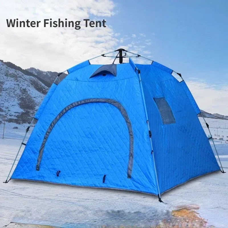 Consistent Portable Ice Fishing Shelter – Winter Fishing Tent Waterproof Windproof Winter Tent Certified