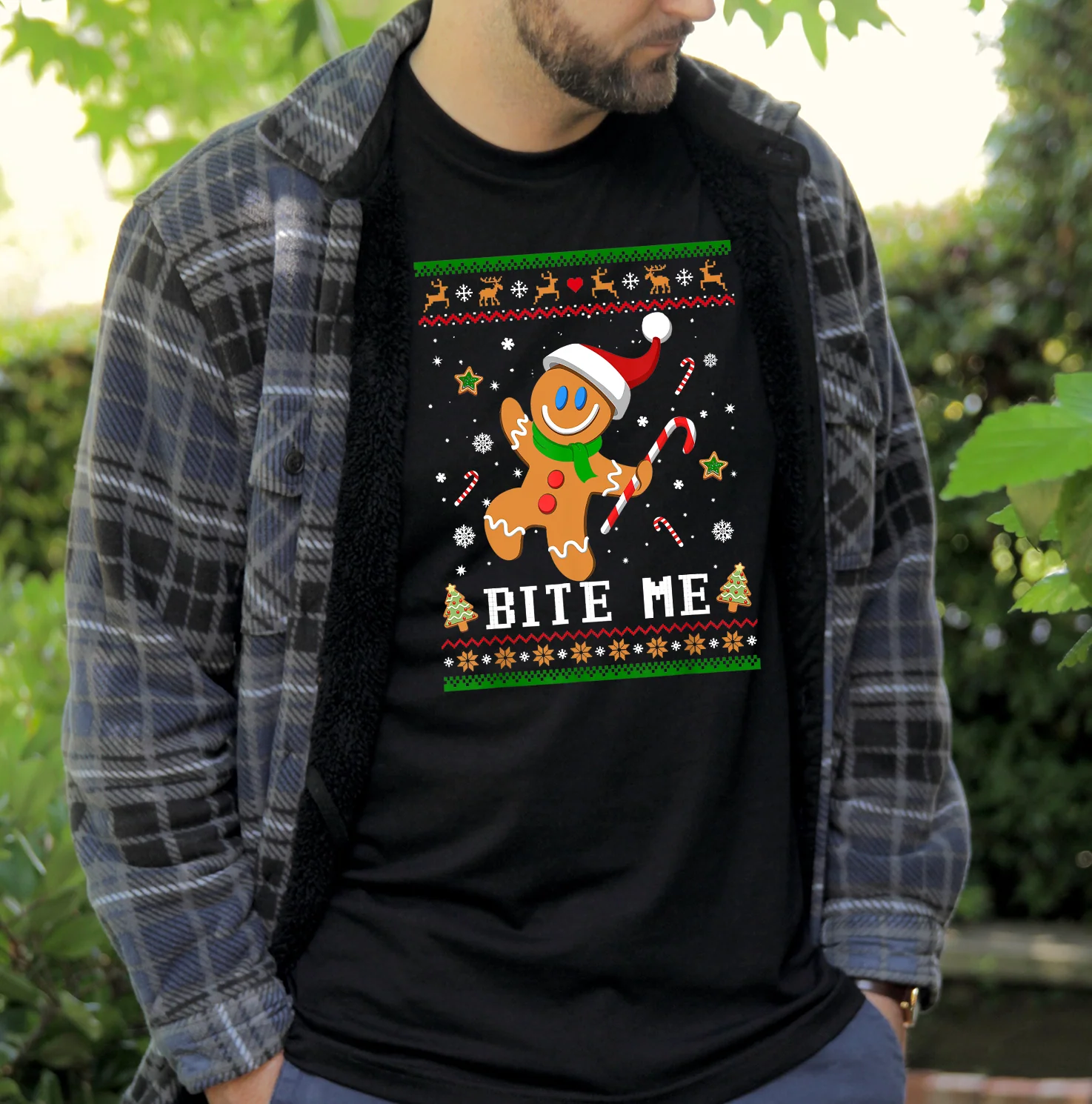 Natural Bite Me Tee Modern