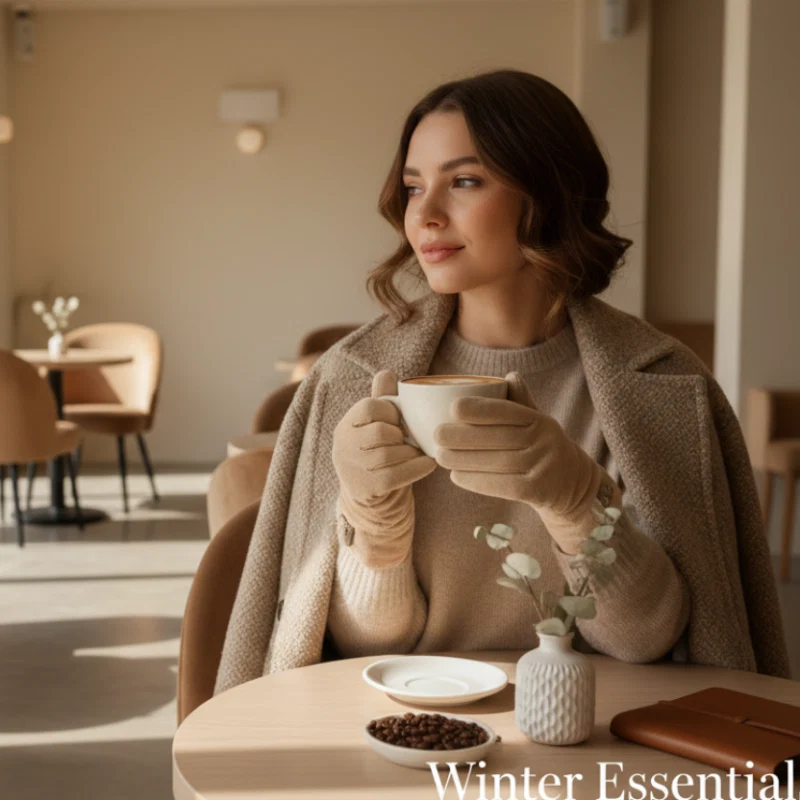 Reusable Plush Winter Gloves Long-Lasting