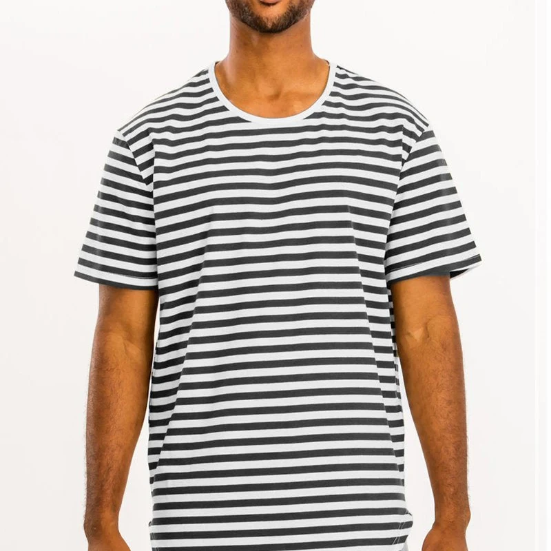 Selected Men’s Striped Tee – Your Casual Style with Comfort Genuine