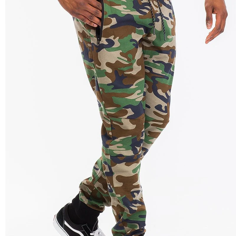 Soft Men’s Green Camouflage Joggers The Blend of Style and Comfort for Every Occasion Contemporary