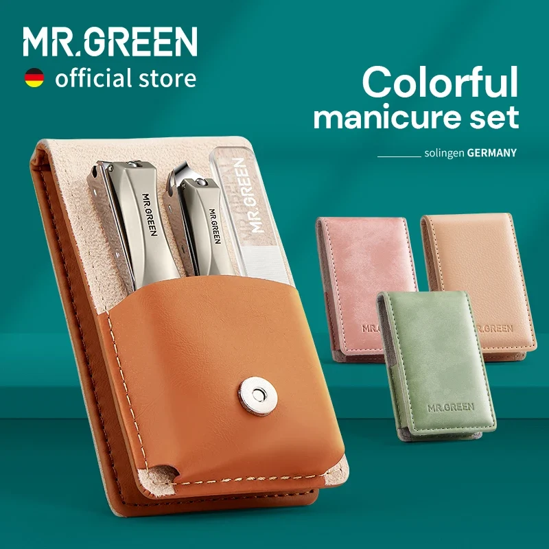 Versatile MR.GREEN Compact Manicure Set Traditional