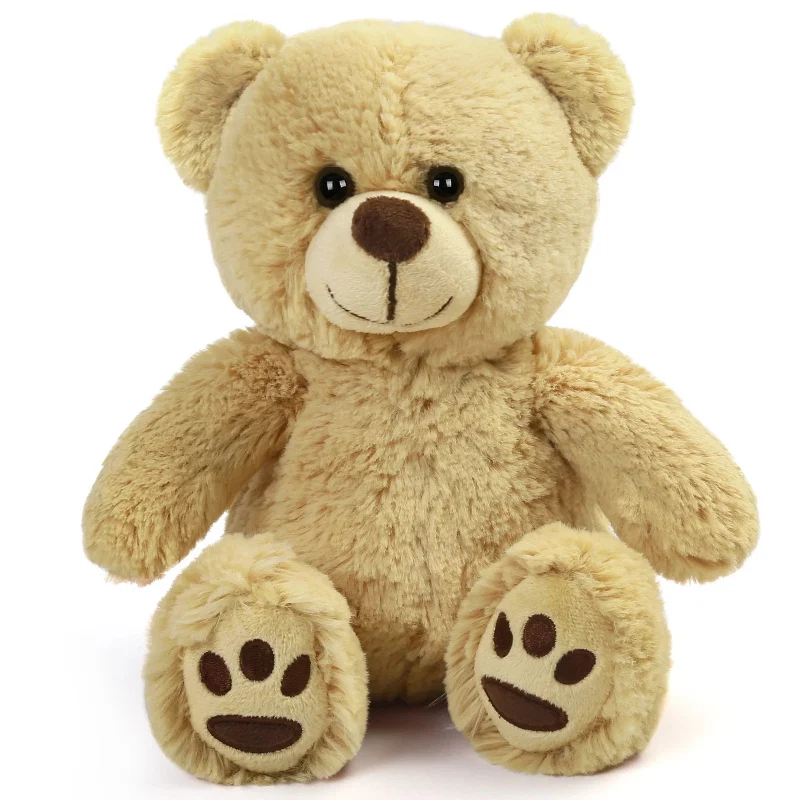 Easy-to-Use Classic Beige Teddy Bear Plush Soft Toy for All Ages Versatile