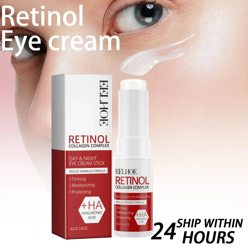 Clean EELHOE Retinol Collagen Eye Cream Stick – Advanced Day Night Formula 0.14 oz Smart
