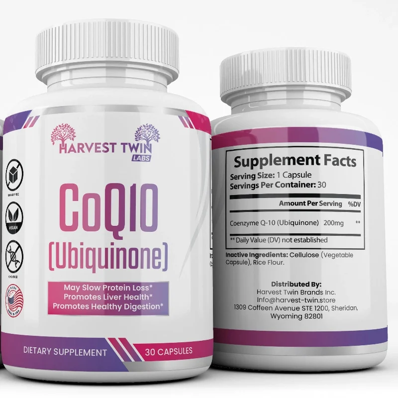 Sophisticated CoQ10 dietary supplement Reusable