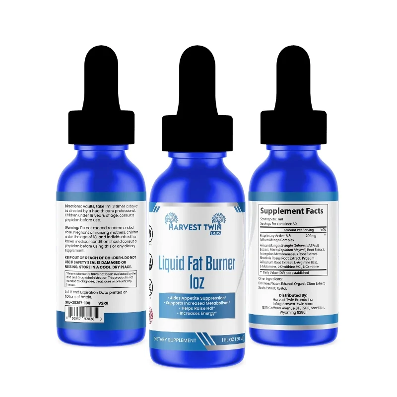 Expertly Made Harvest Twin Labs Liquid Fat Burner – 1oz Crafted