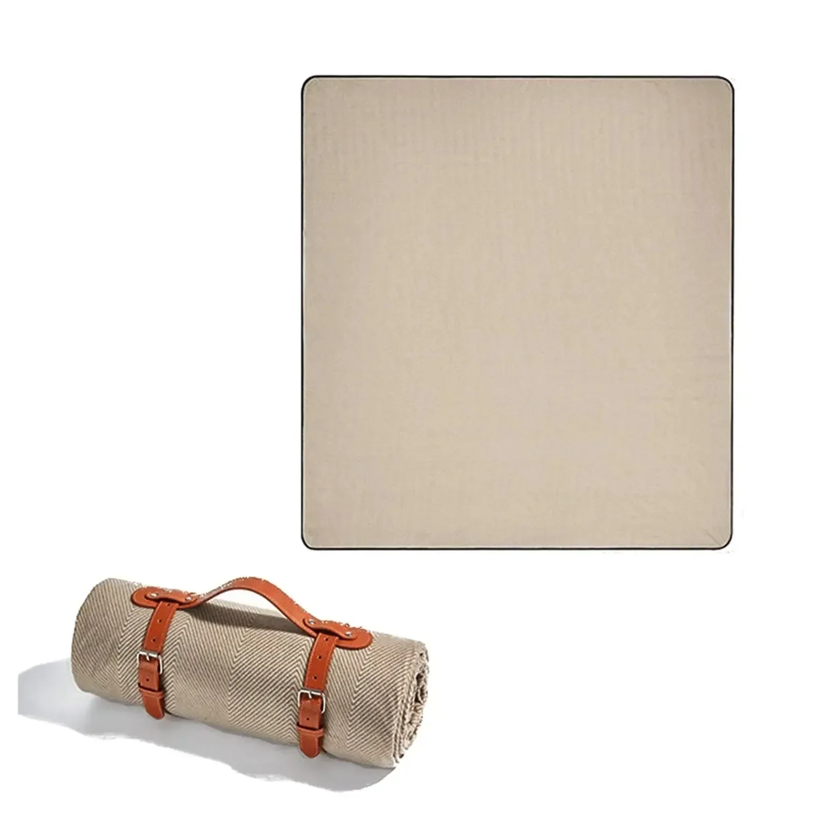 Stylish Extra Large Waterproof Picnic Blanket – Portable Outdoor Camping Beach Mat with Carry Strap Exclusive