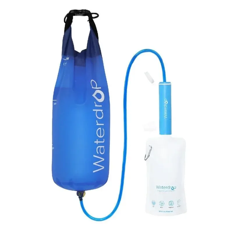 Pure Waterdrop Gravity Water Filter Straw – Portable Camping Water Purifier for Survival Travelca Effective
