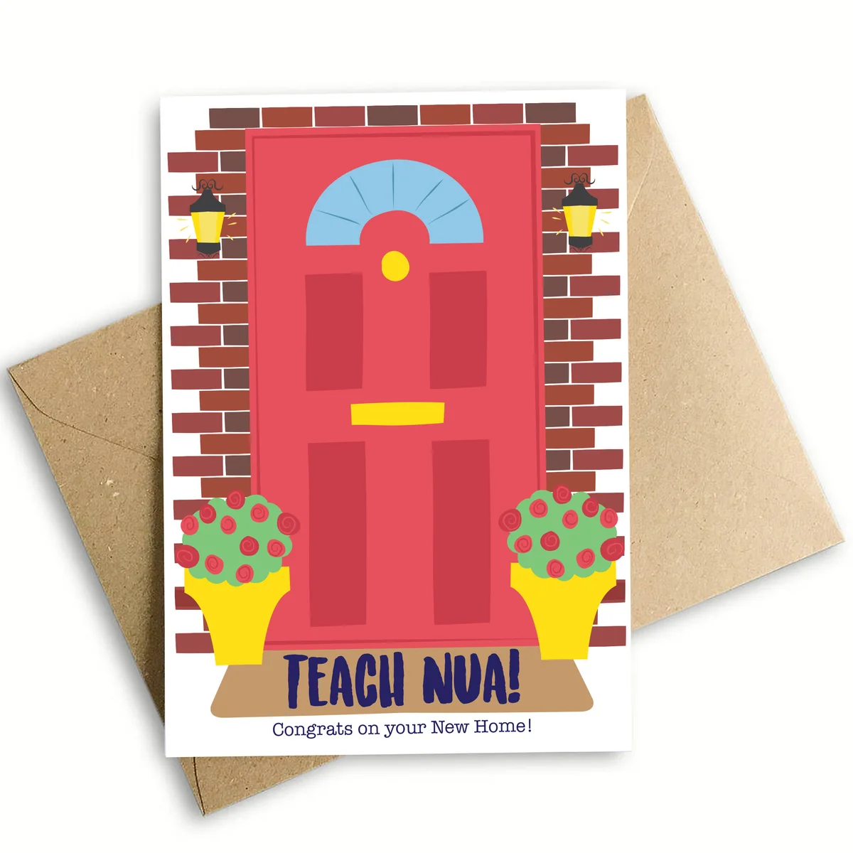 Refined New House Greeting Card Innovative