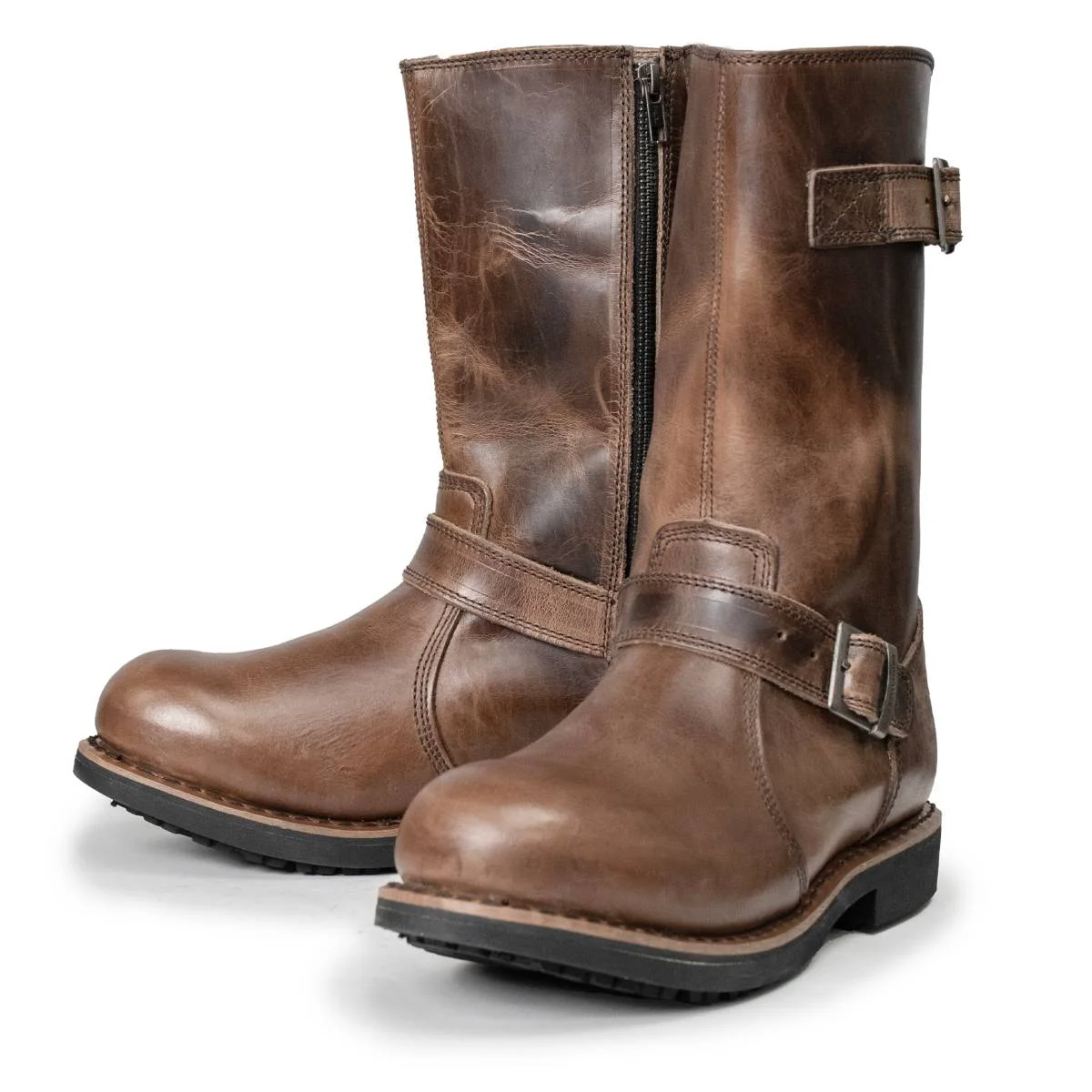 Sustainable Milwaukee Leather MBM9064 Men’s Antique Ridge Classic Brown Engineer Motorcycle Boots Original Design