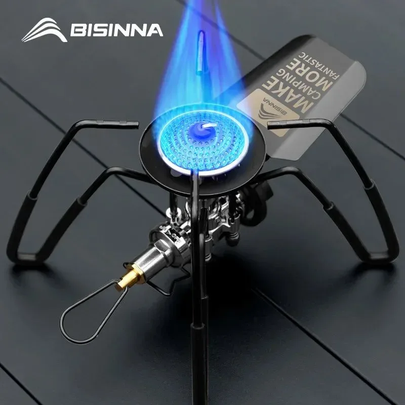 Flexible 3300W Portable Folding Spider Camping Stove with Piezo Ignition Official