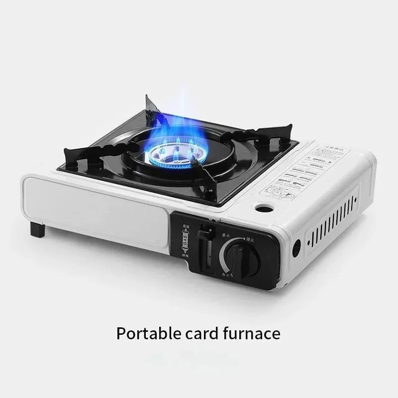 High-End Compact Portable Gas Stove for Hot Pot BBQ and Camping Cooking Reusable