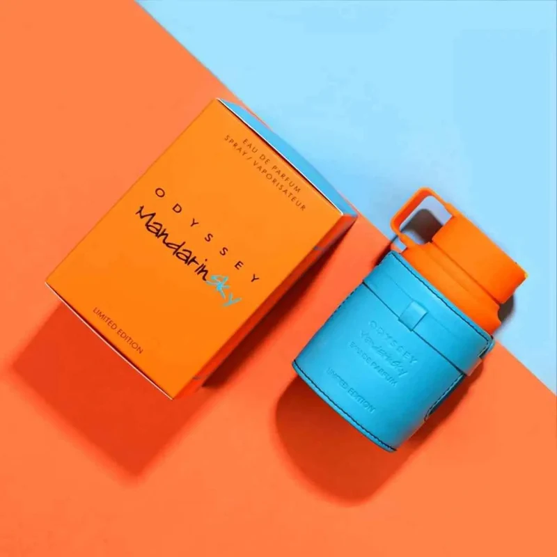 Exceptional ODYSSEY Mandarin Sky Eau De Parfum Spray – Limited Edition Blue Orange Bottle Traditional