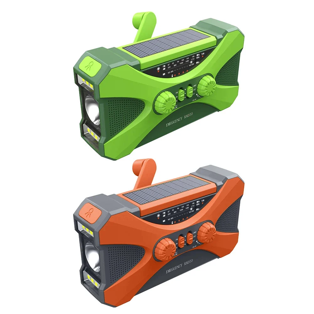Official Emergency Solar Hand Crank Radio 10000mAh – Portable Weather Radio Power Bank LED Flashlight SOS Alarm Emergency Solar Hand Crank Radio 10000mAh – Portable Weather Radio Power Bank LED Flashlight SOS Alarm Carefully Designed