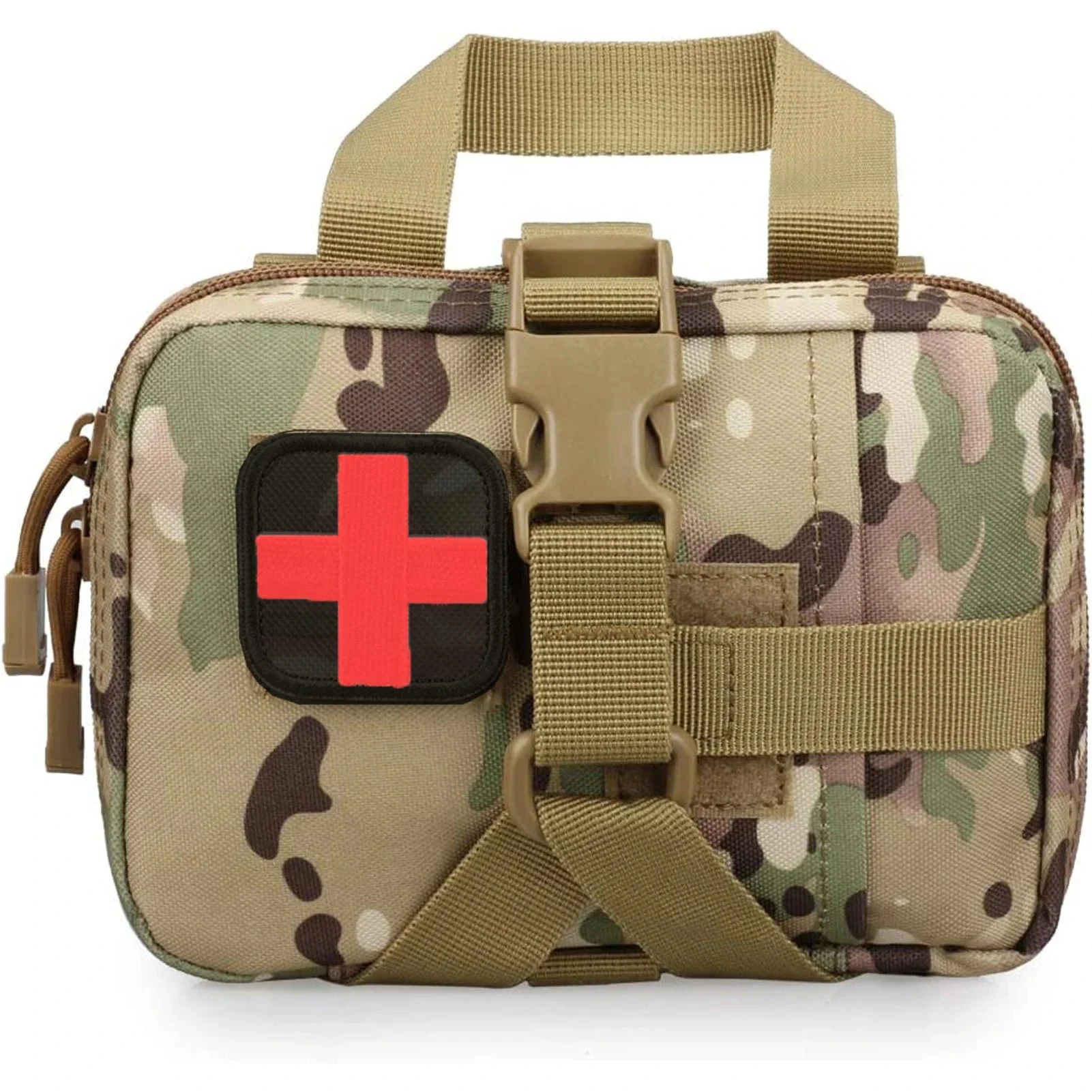 Casual Tactical EMT Rip-Away IFAK Pouch – MOLLE Medical Survival Bag for Hiking Outdoor Emergencies Stylish