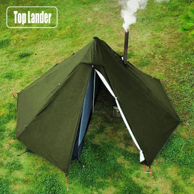 Professional Ultralight Hot Tent Chimney Port 1-Person 4-Season Winter Prestigious