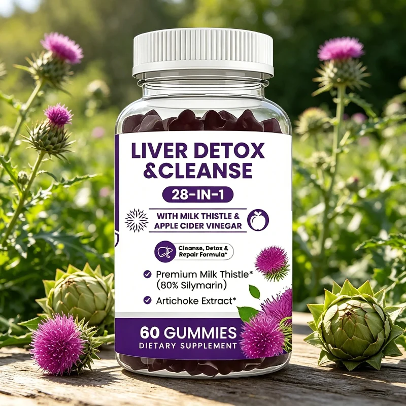 Powerful Liver Cleanse Detox Gummies – Digestion Immunity Metabolism Support Innovative