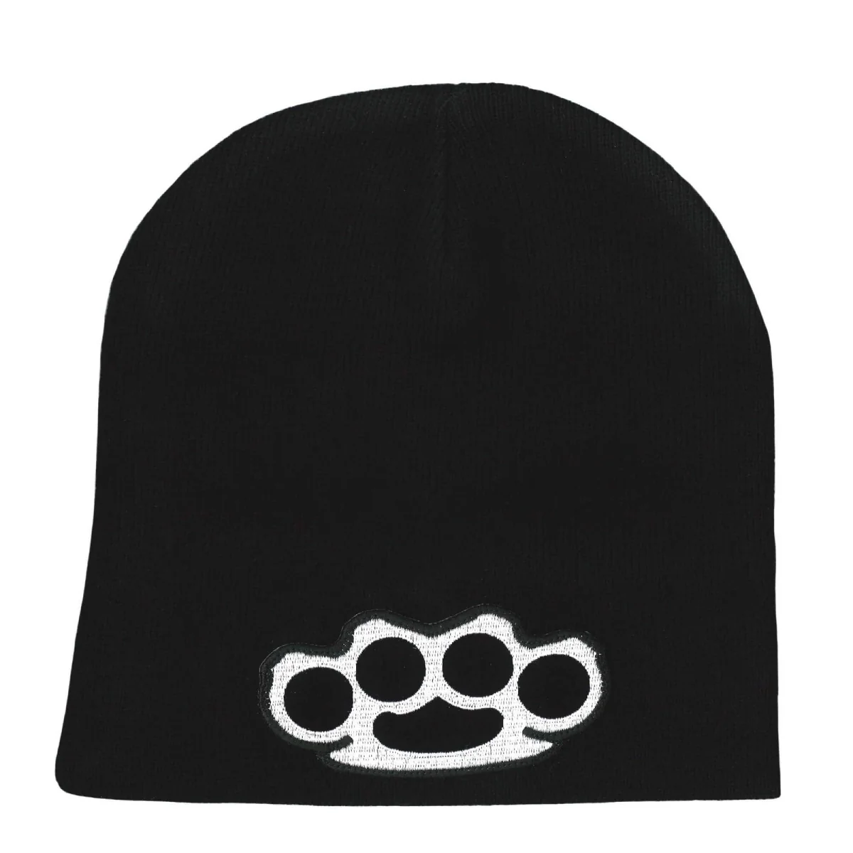 Superior Hot Leathers KHB5008 Brass Knuckles Knit Hat Relaxed
