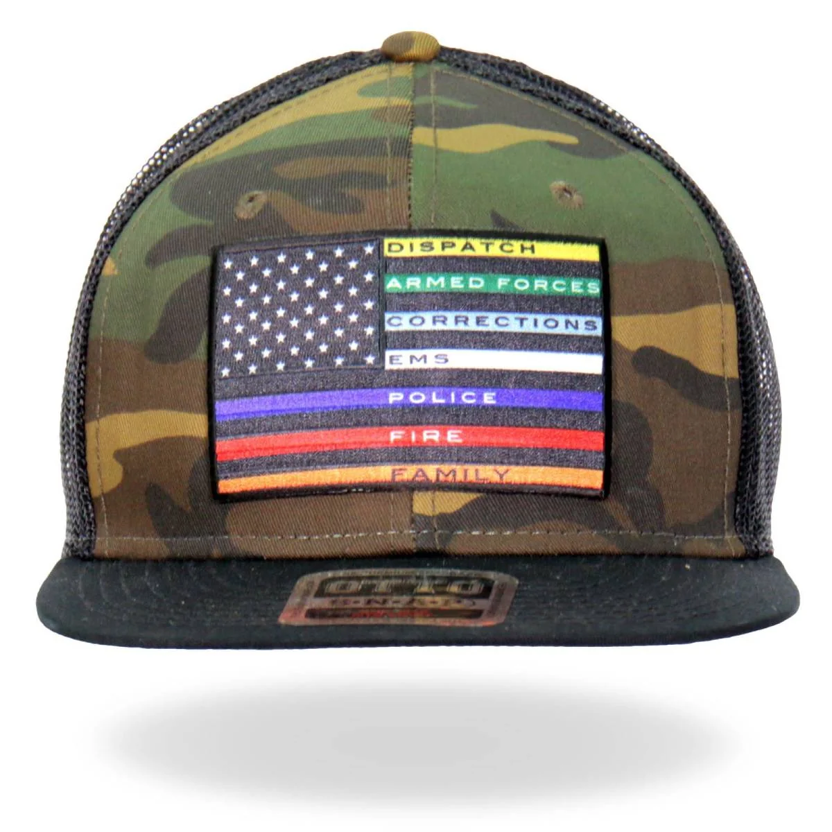 Healthy Hot Leathers GSH2012 All Thin Line Colors Snapback Hat Traditional