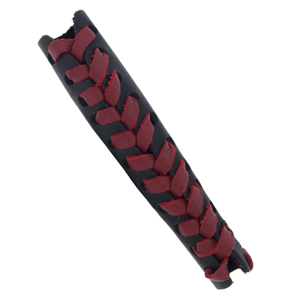 Environmentally Friendly Hot Leathers CCA1018 Red Leather Clutch Cover Casual