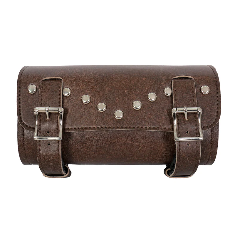Proven Hot Leathers TBC1027 Tool Bag PVC with Rivets Brown Original
