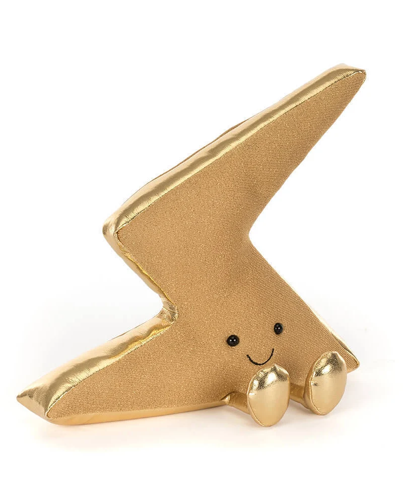 Soft Jellycat Zapperty Lightning Bolt Fine Crafted