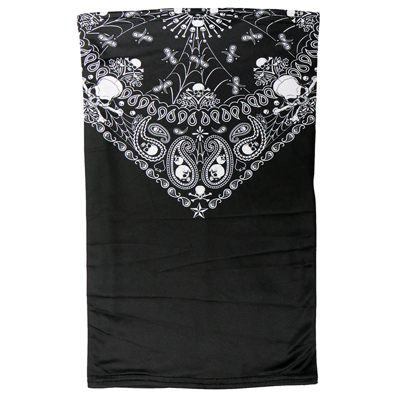 Convenient Hot Leathers HWN2019 Skull Paisley Neck Gaiter Mask Original
