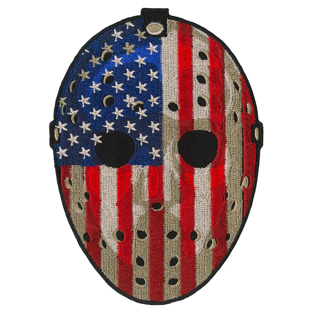 High-Quality Hot Leathers PPQ1463 Hockey Mask 5 Patch High-Performance