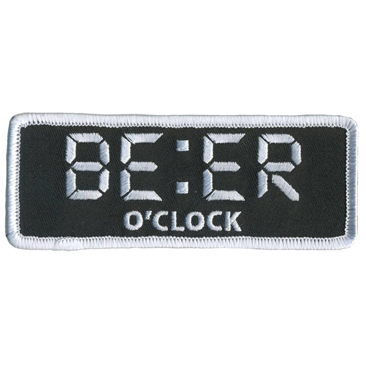 Certified Hot Leathers PPL9808 Beer O’Clock 4 x 2 Patch Casual