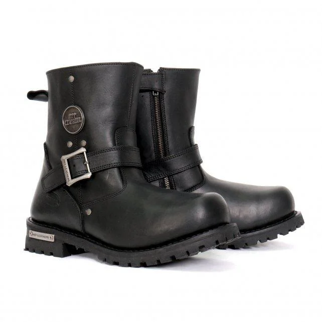 Consistent Hot Leathers Men’s Blacktop Engineer Black Engineer Boots – BTM1008Blacktop EngineerBlacktop Engineer Elite