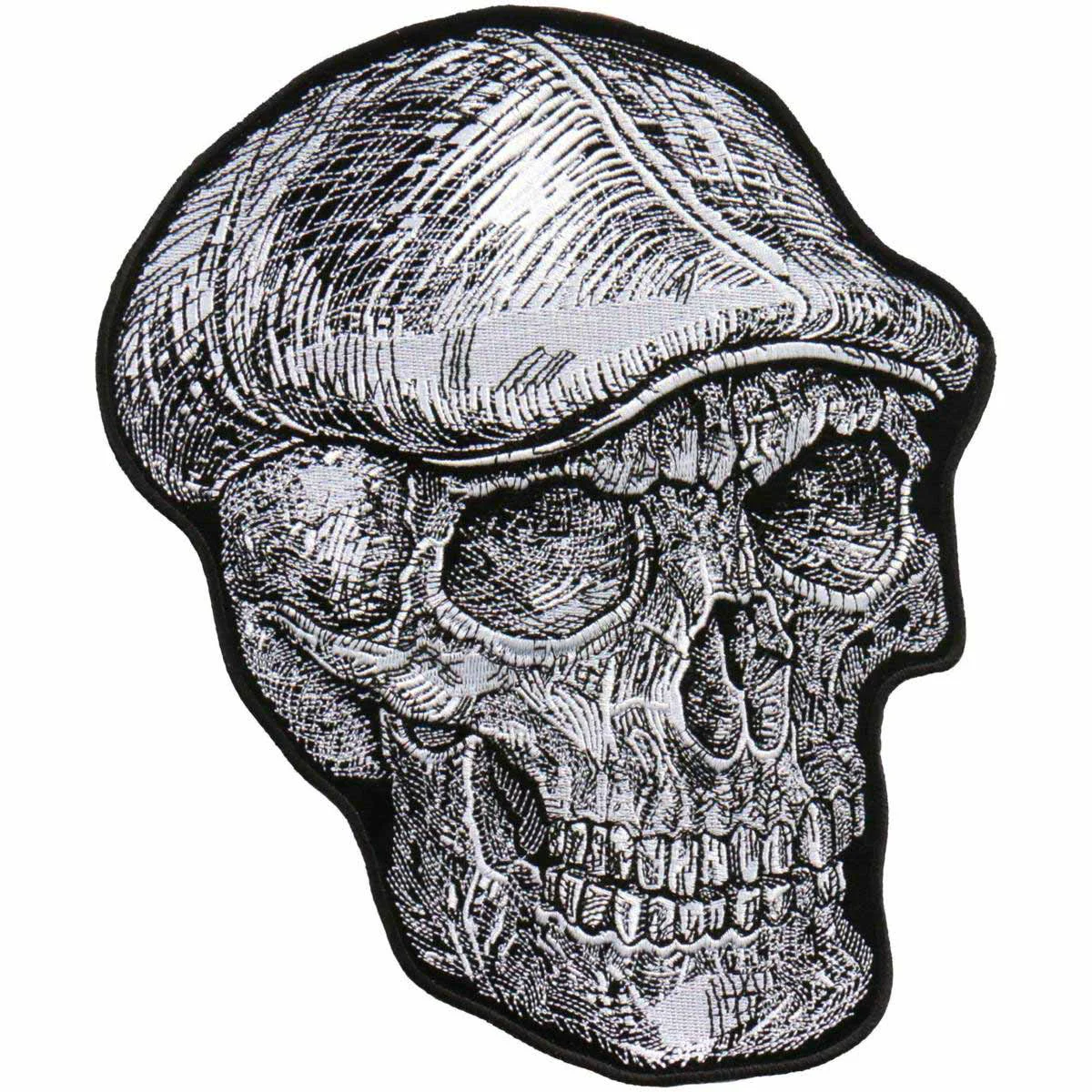 Carefully Designed Hot Leathers PPA9970 4 Inch Skull Cap Patch Luxury