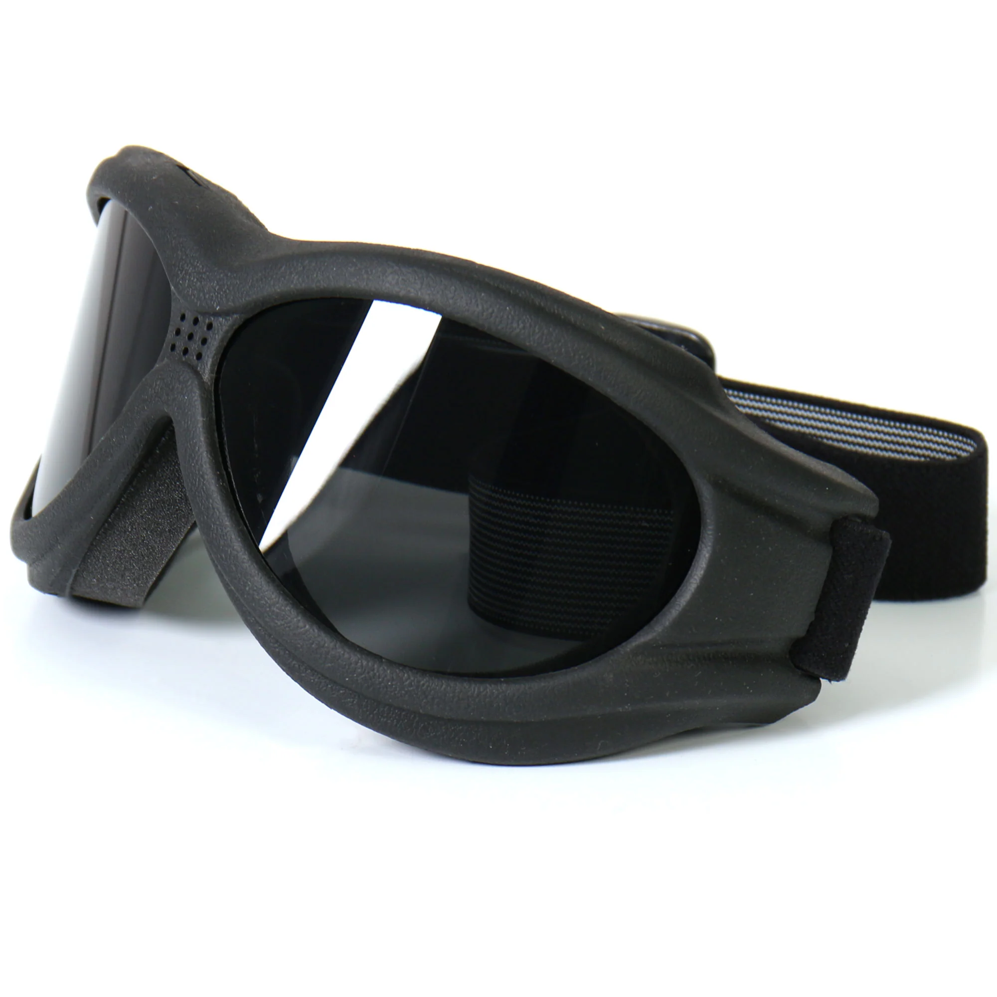 Expertly Made Hot Leathers SGG1001 Big Ben Riding Goggles with Smoke Lenses Sustainable
