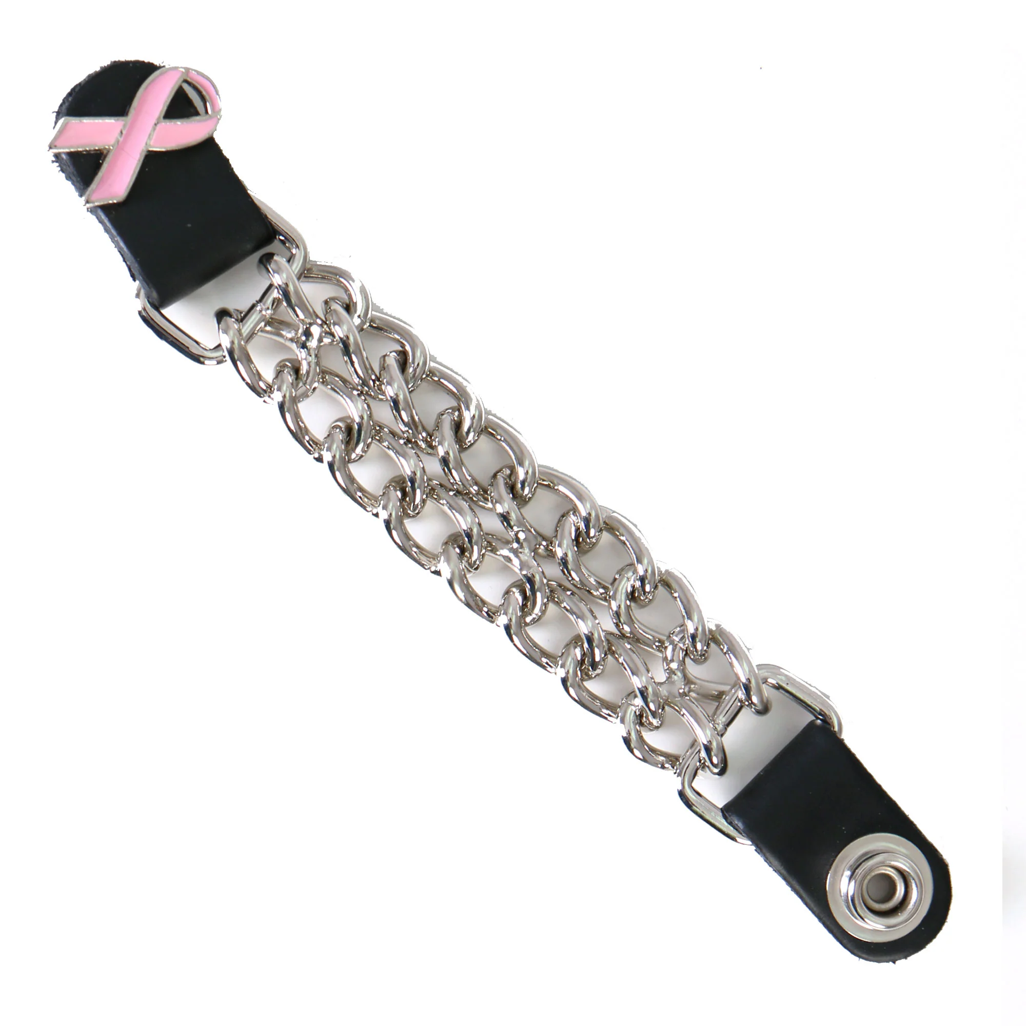 Effective Hot Leathers VXC1028 Breast Cancer Awareness Pink Ribbon Vest Extender Luxury