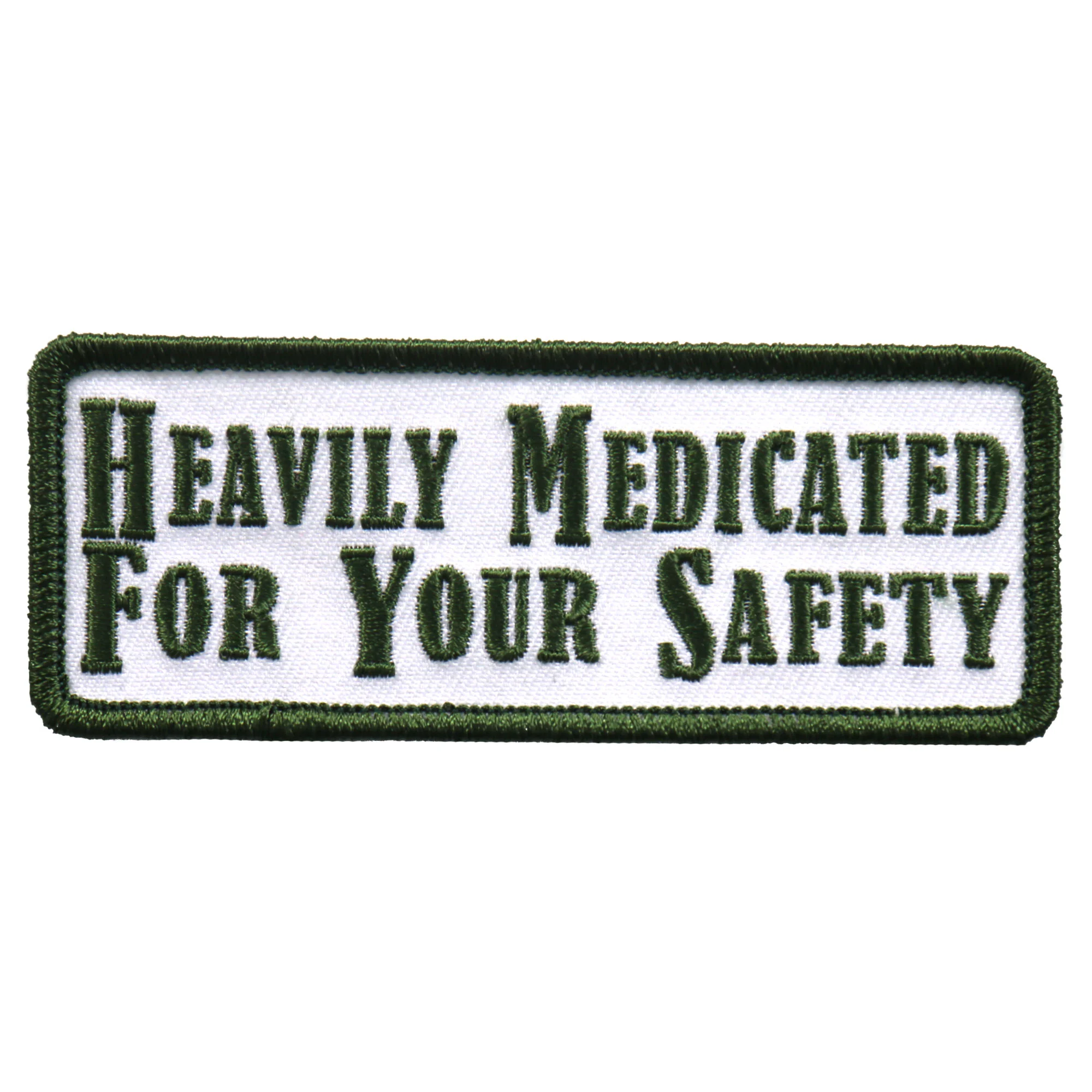 Relaxed Hot Leathers PPL9593 Heavily Medicated 4 x1 Patch Exclusive