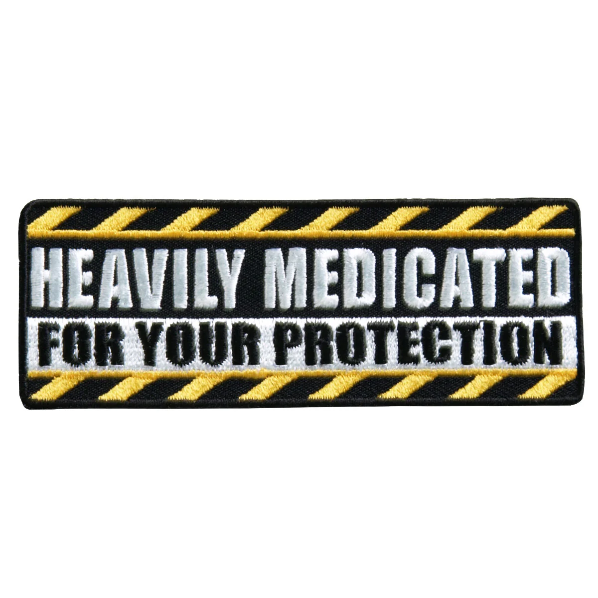 Premium Material Hot Leathers PPL9382 Heavily Medicated 4 x 2 Patch Detailed