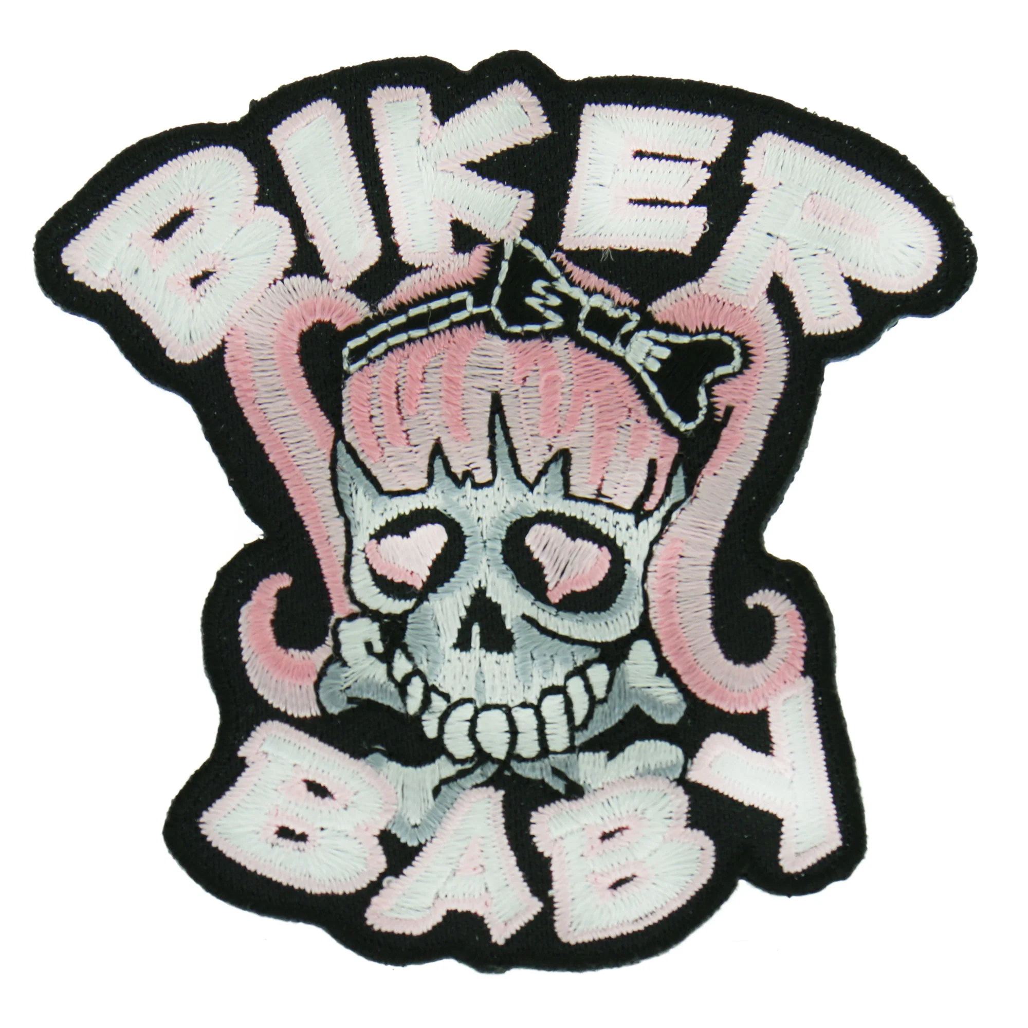 Lightweight Hot Leathers PPA2052 Biker Baby Pigtails 3 x 3 Patch Durable