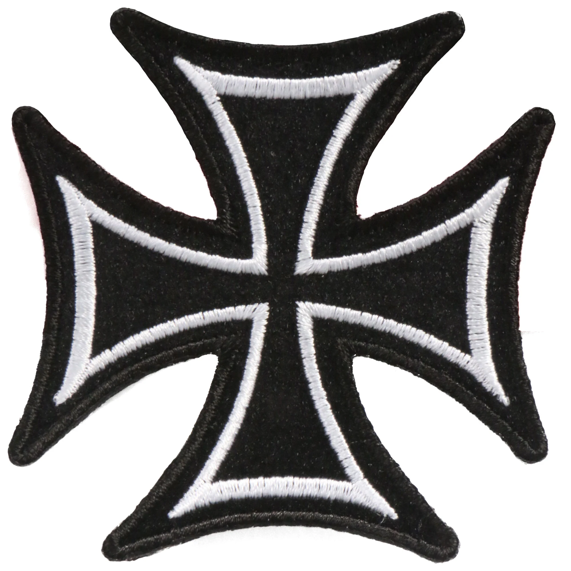 Fine Crafted Hot Leathers PPA1392 Skinny Iron Cross Patch 3 x 3 Carefully Designed