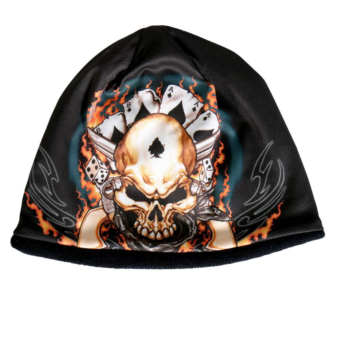 Sophisticated Hot Leathers KHC1021 Sublimated Dead Man Beanie Proven