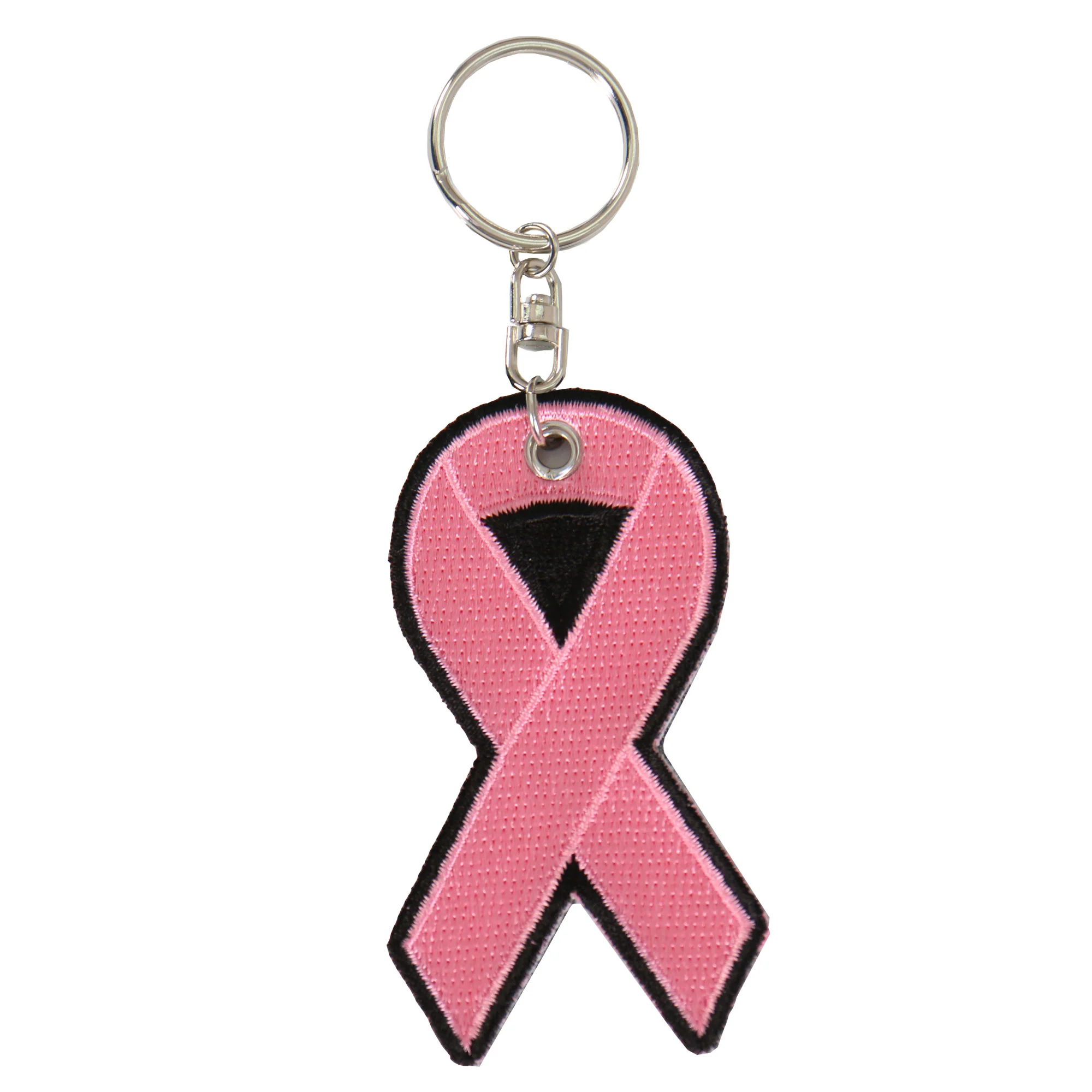 Refined Hot Leathers KCH1056 Cancer Awareness Pink Ribbon Keychain Elegant