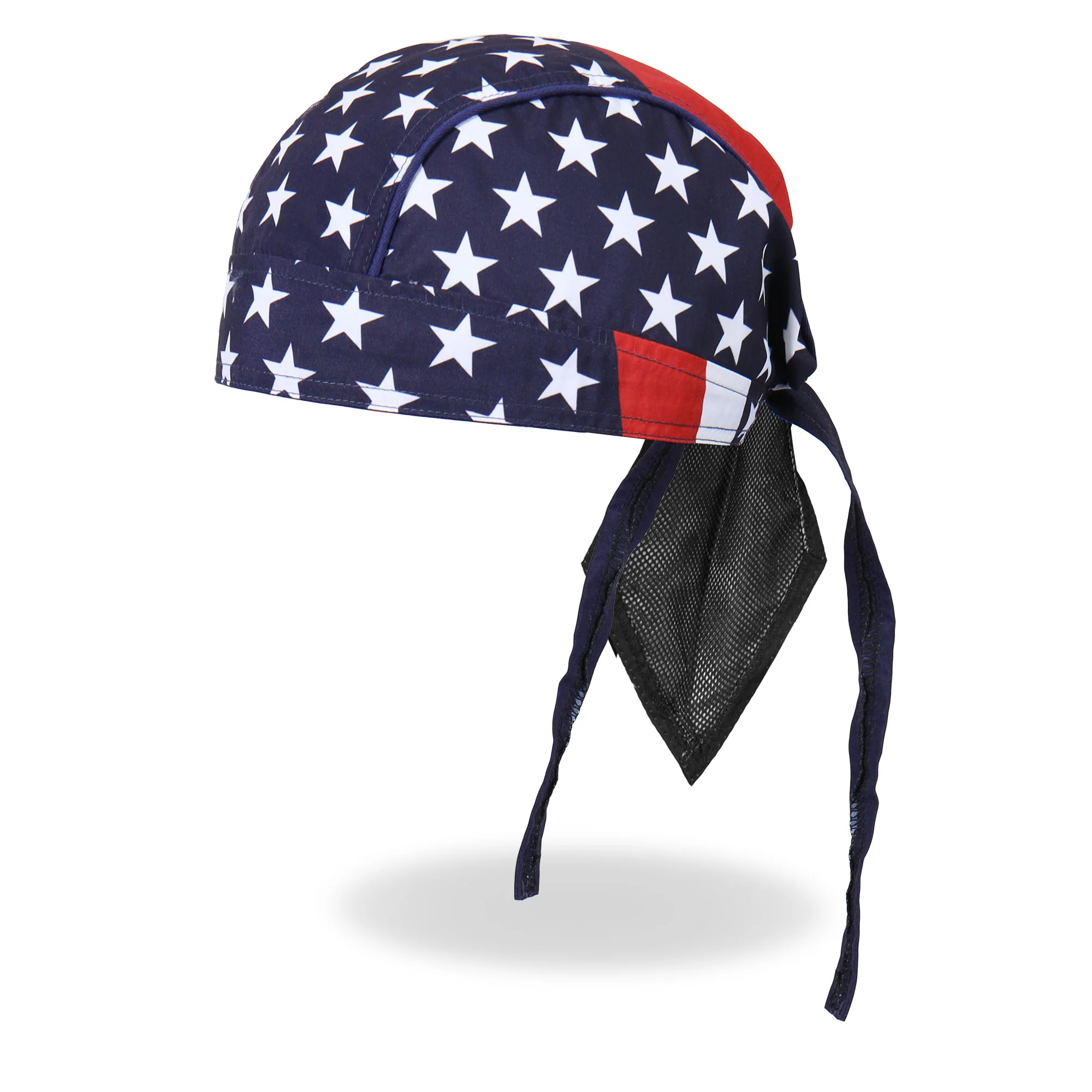 Innovative Hot Leathers HWH1030 American Flag Headwrap Green