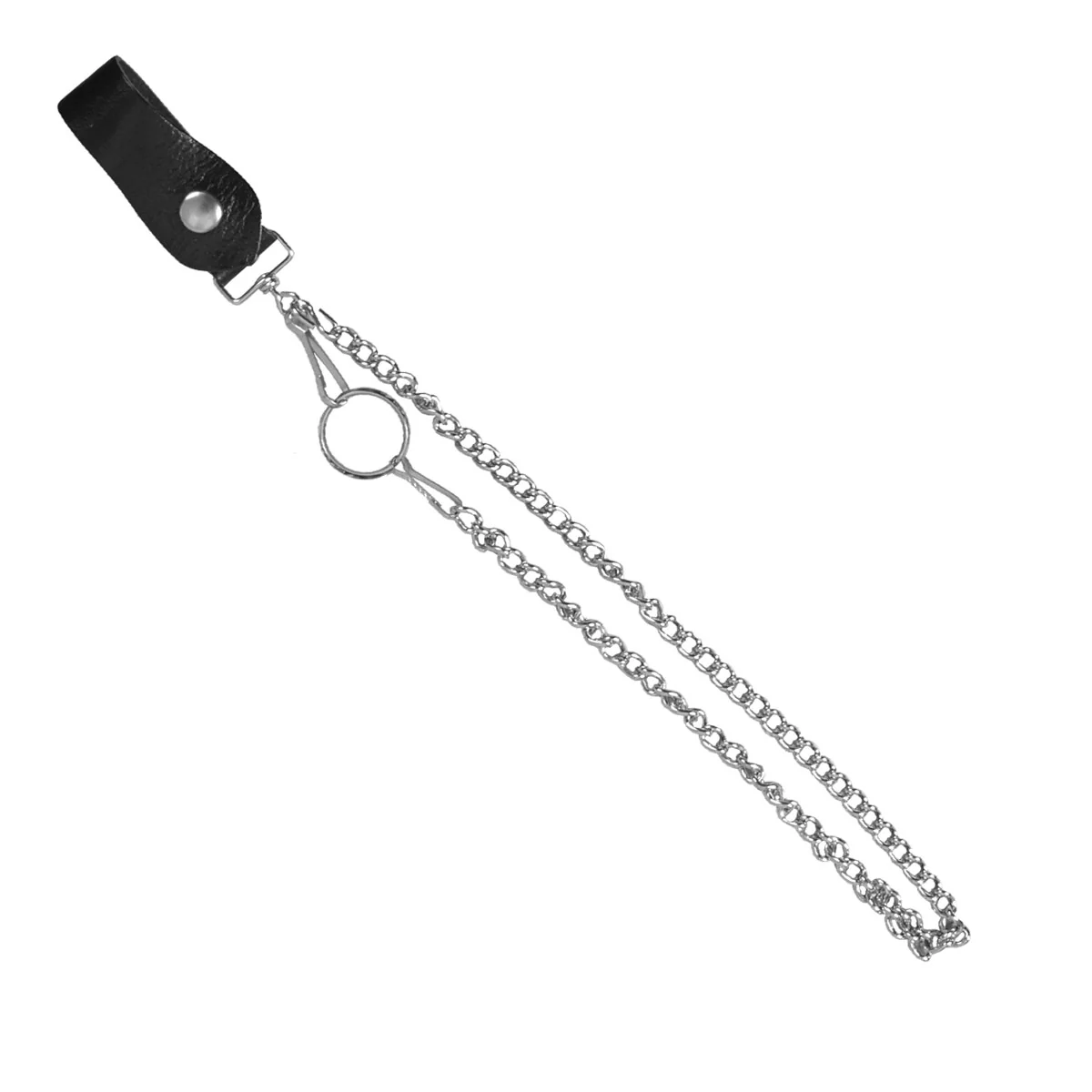 Elegant Hot Leathers CWA1004 Wallet Chain with Leather Loop Smart