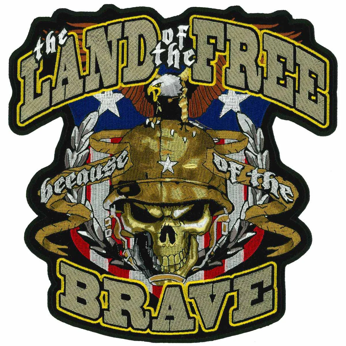High-Quality Hot Leathers PPA5577 10 The Brave Patch PPA5577 Original